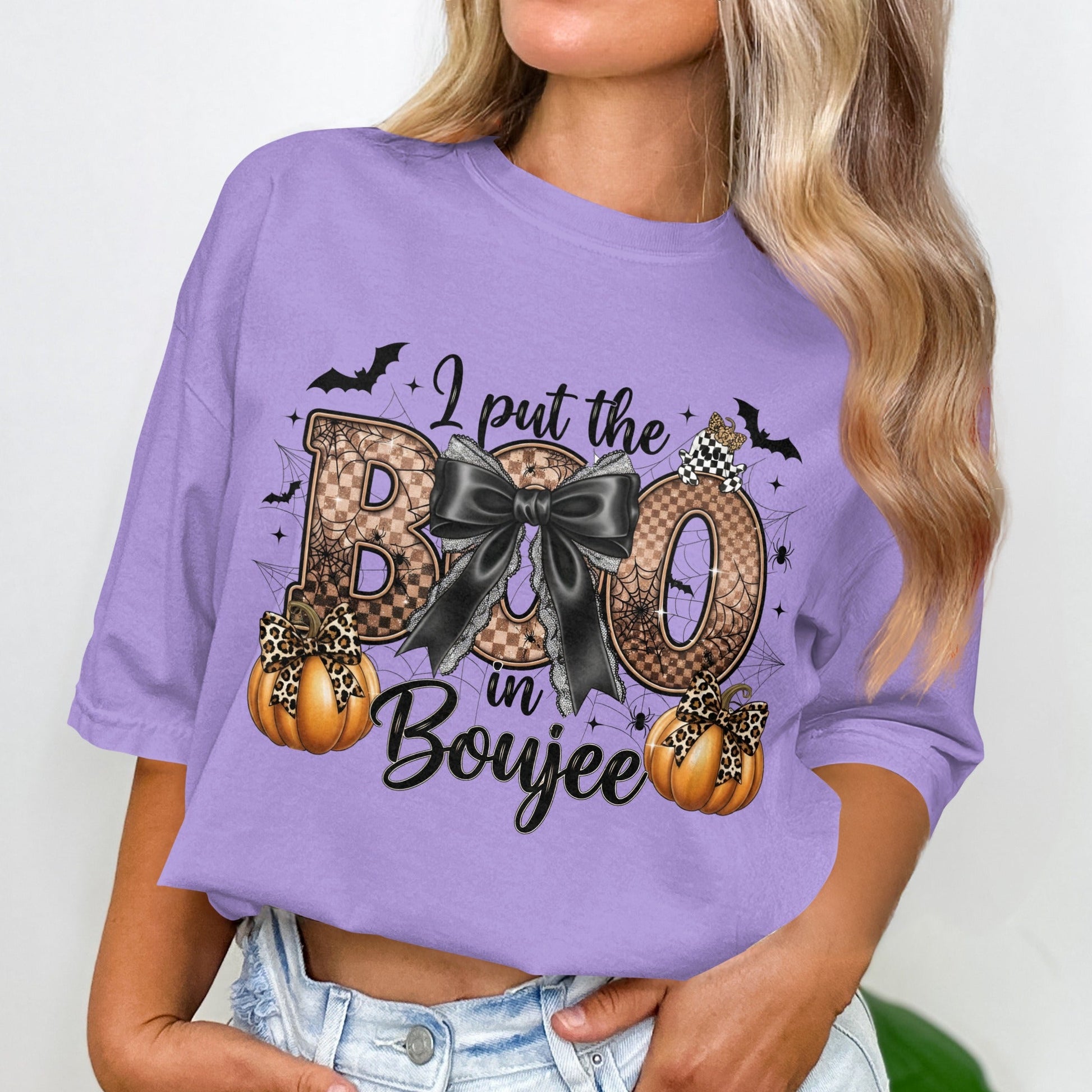 I Put the Boo in Boujee Halloween Themed Shirt product