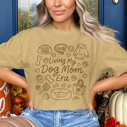 Living My Dog Mom Era Graphic T-Shirt product