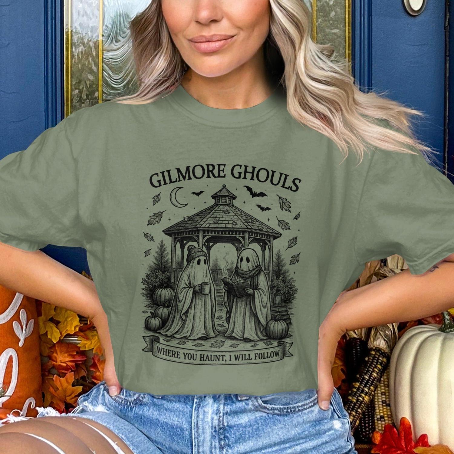 Gilmore Ghouls Graphic Tee Halloween Shirt product type