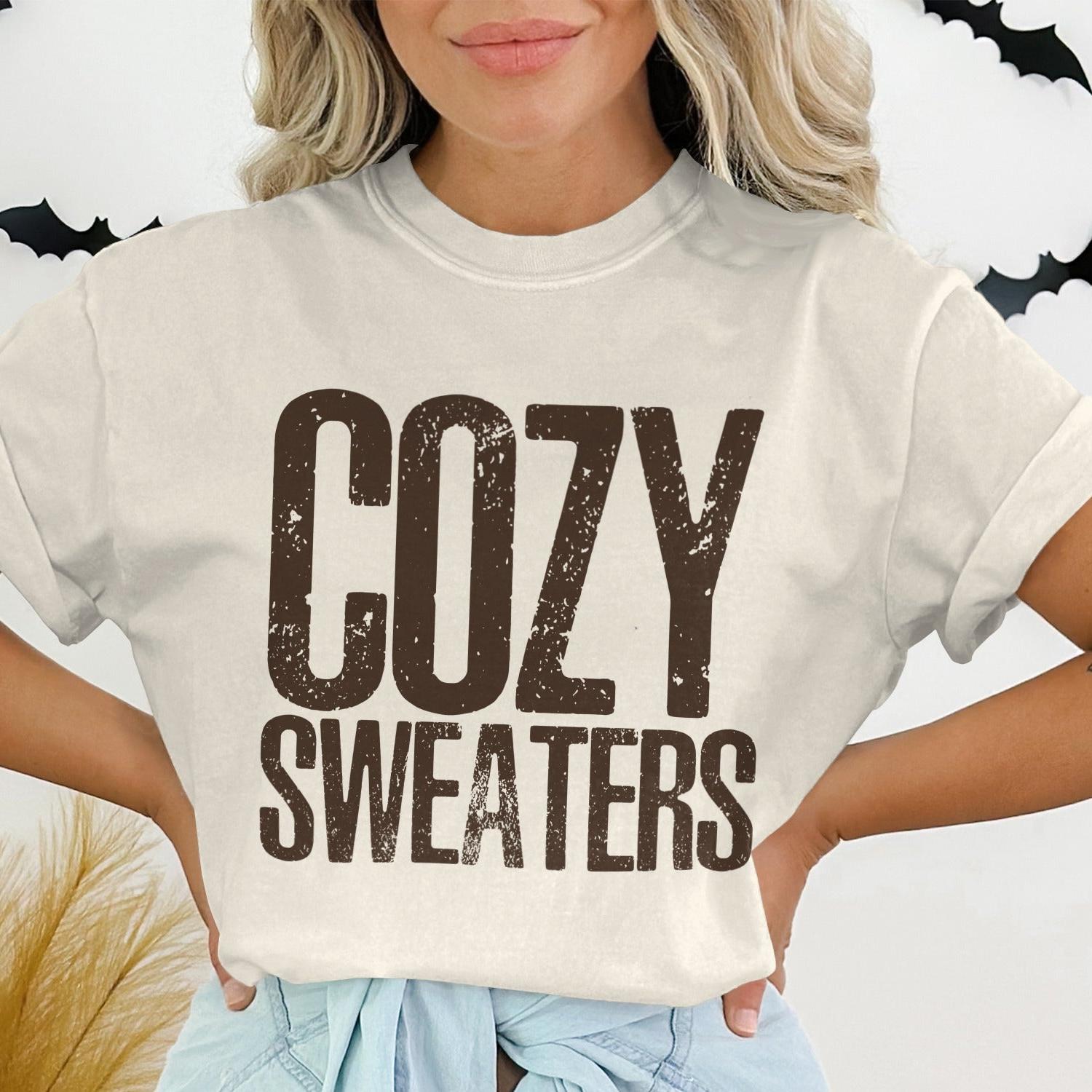 Cozy Sweaters Graphic Printed T-Shirt product type