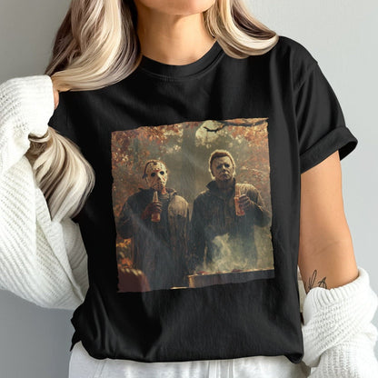 Halloween Horror Movie Characters Graphic Tee product