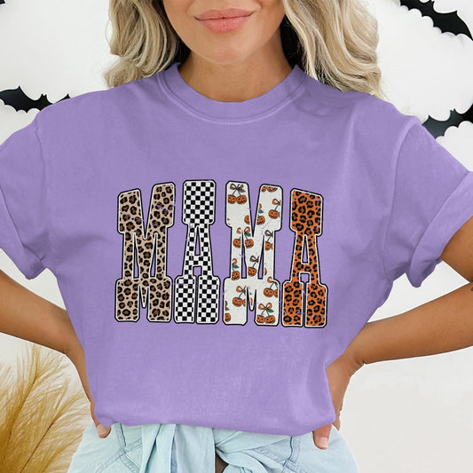 Fun Colorful Mama Printed Graphic T-Shirt product