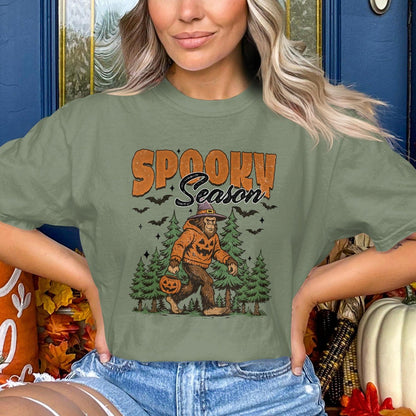 Spooky Season Forest Halloween Pumpkin T-Shirt product