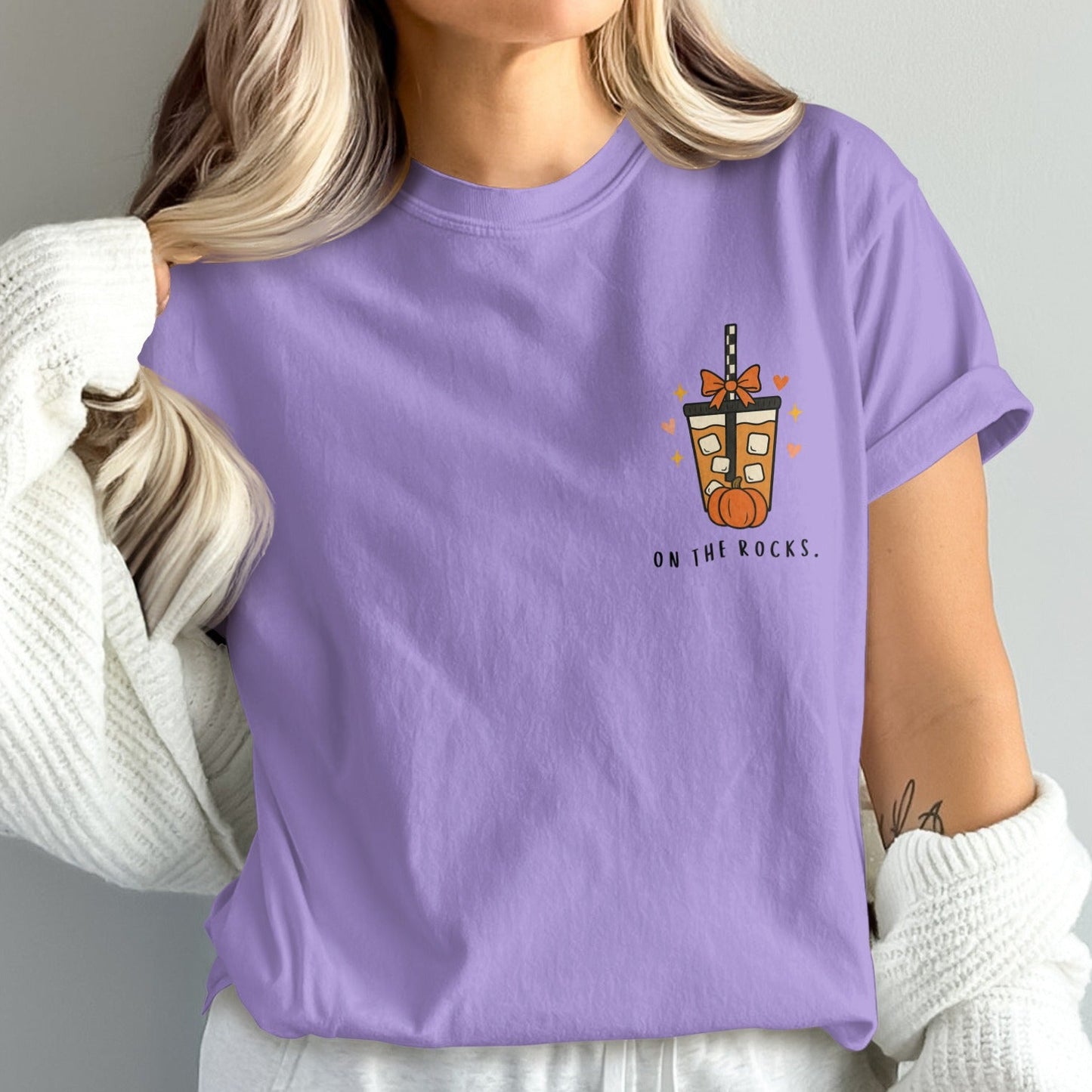 On The Rocks Graphic Casual T-shirt product type