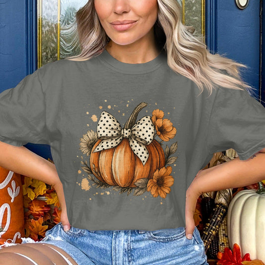 Autumn Pumpkin Graphic Tee Shirt product type