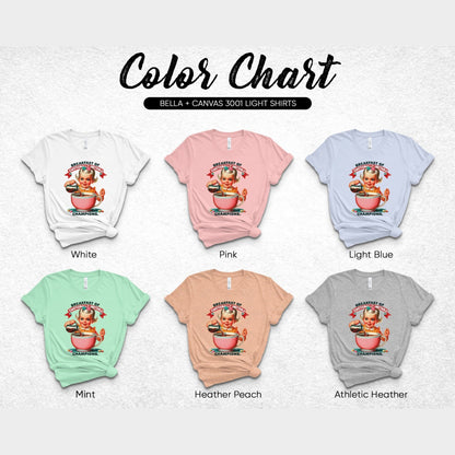 Funny Robot Cat Noodles Champion Unisex T-Shirt product