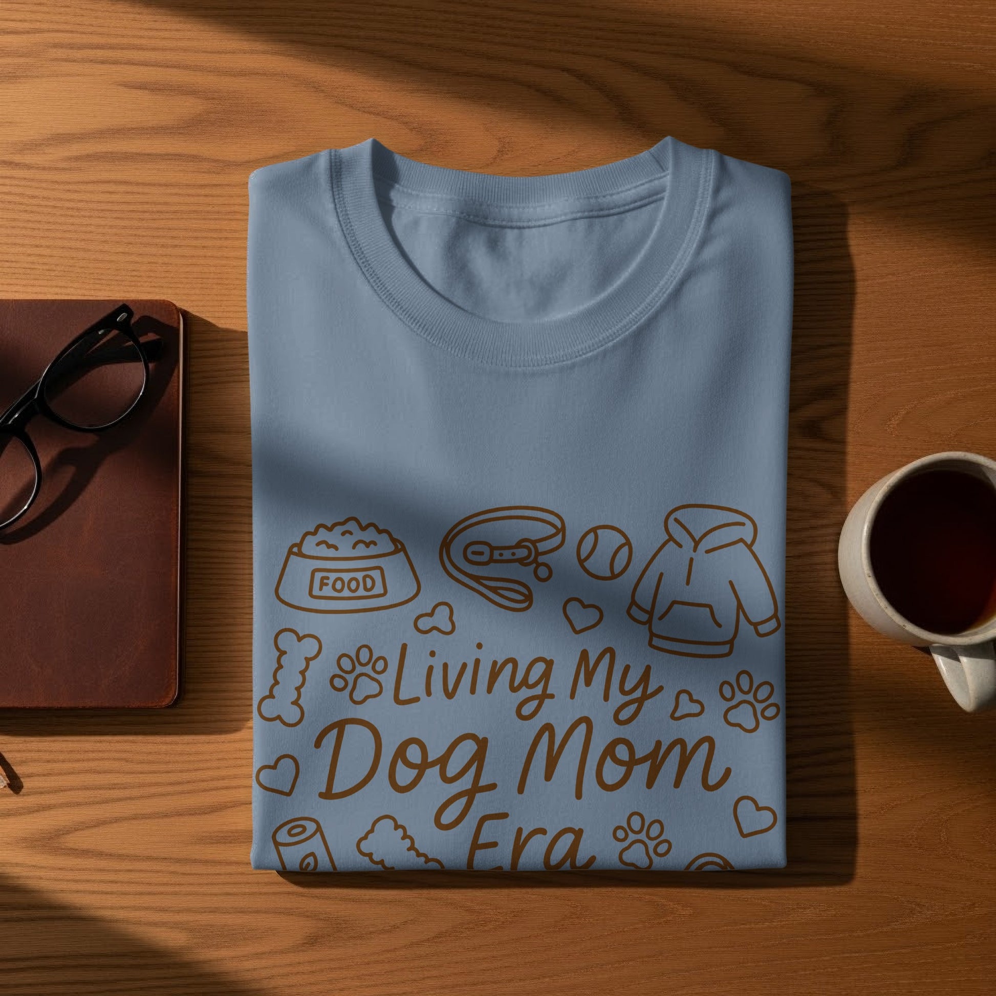Living My Dog Mom Era Funny Pet Lover Shirt product