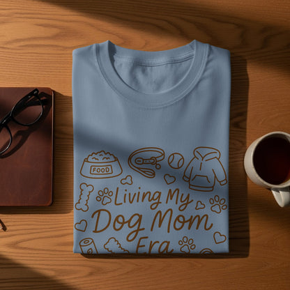 Living My Dog Mom Era Funny Pet Lover Shirt product