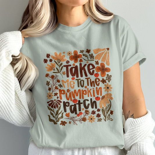 Take Me To The Pumpkin Patch Graphic T-shirt product type