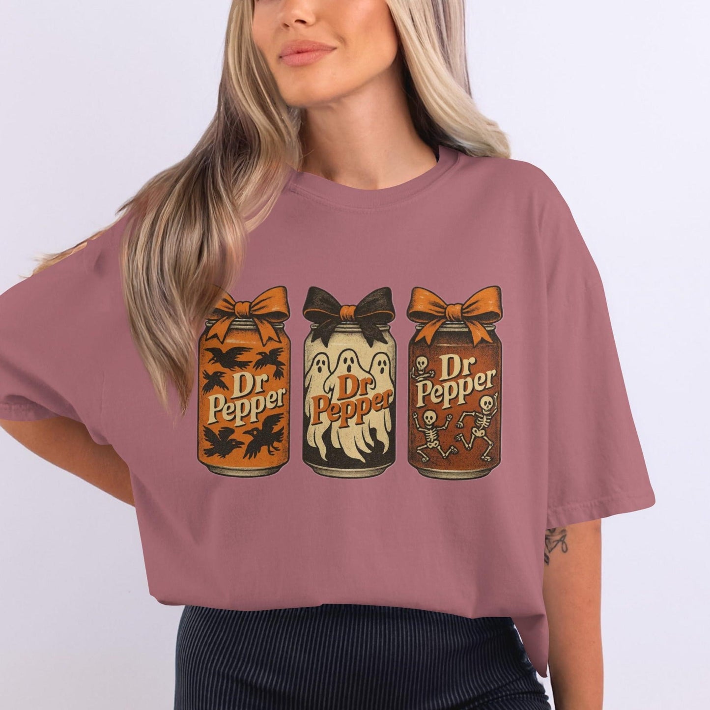 Dr Pepper Patterned Graphic Vintage T-Shirt product type