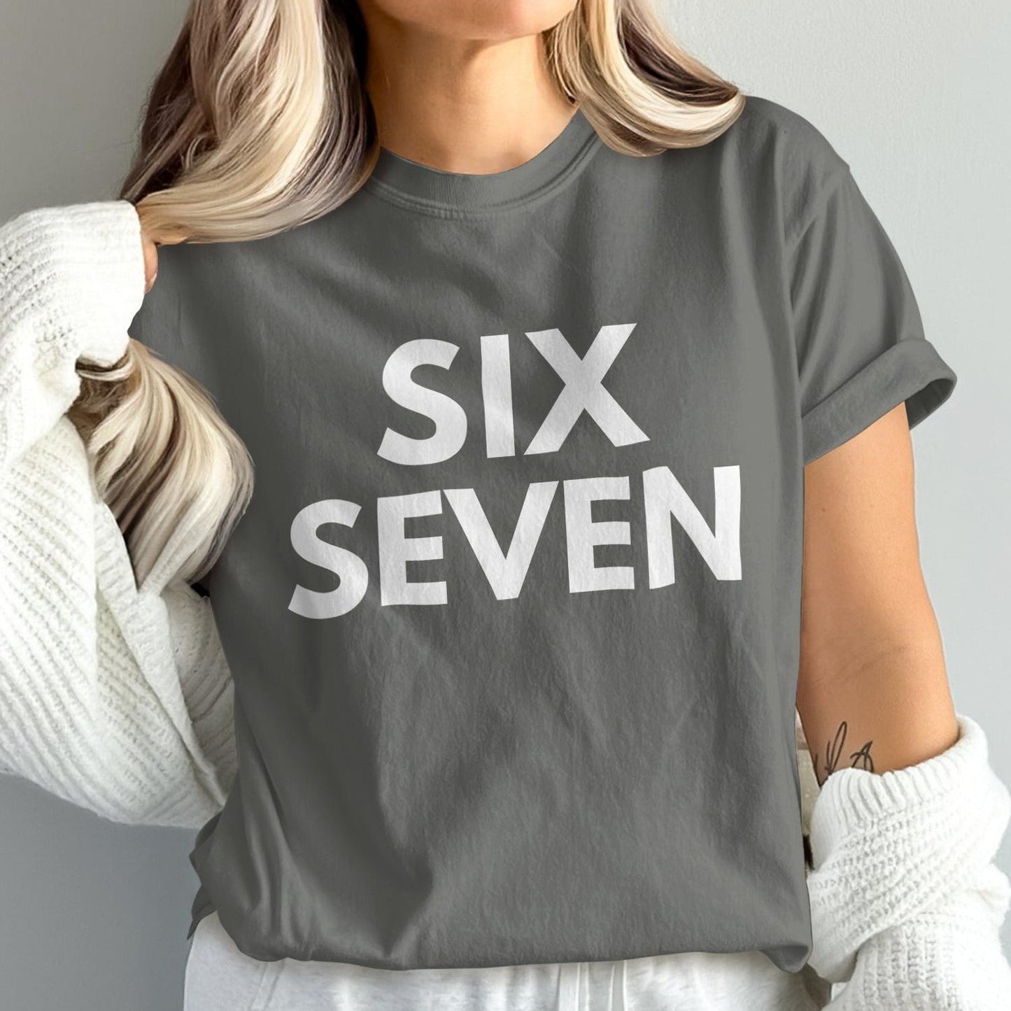 Six Seven Graphic T-Shirt Casual Wear Fashion product