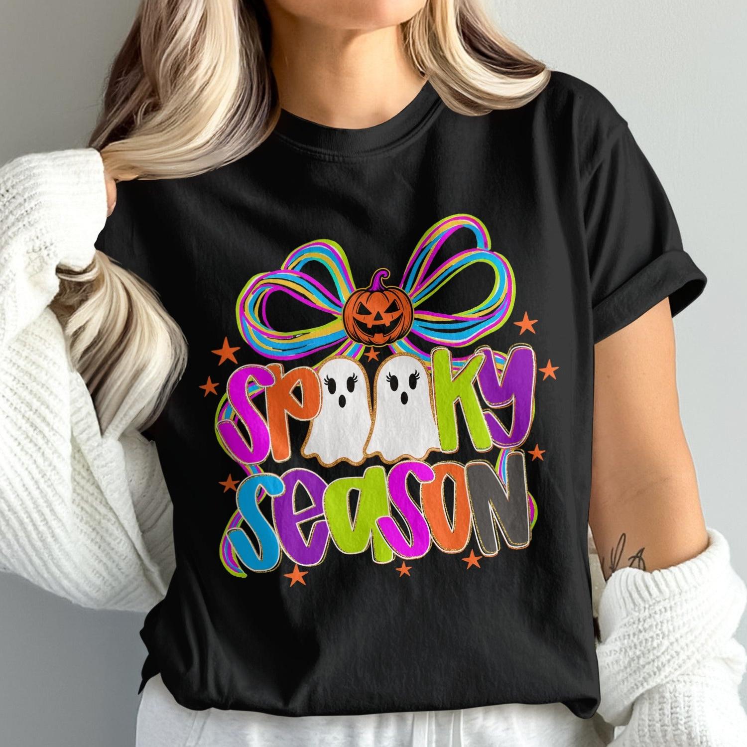 Spooky Season Halloween Themed Graphic T-shirt product type