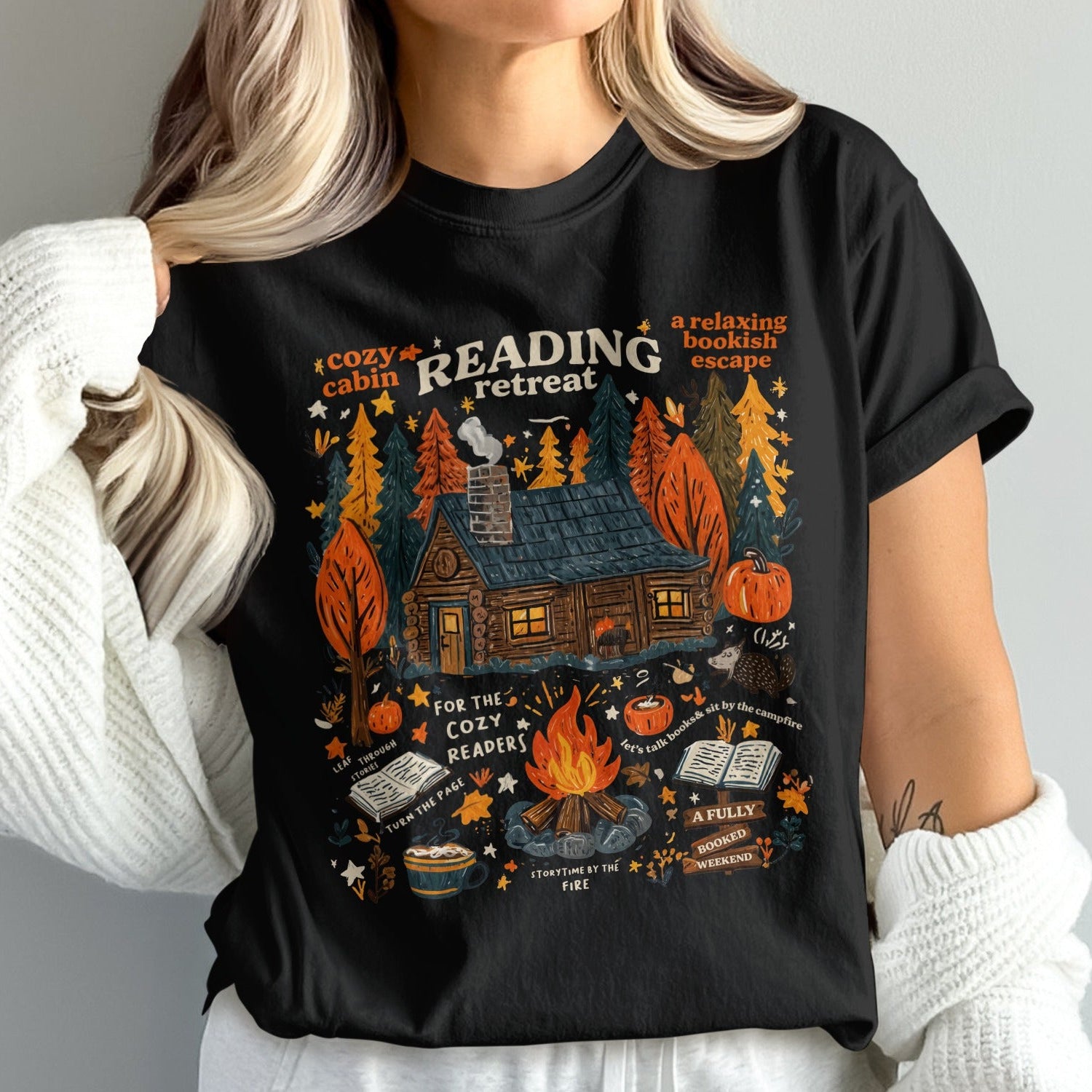 Cozy Cabin Reading Retreat Relaxing Bookish Escape product