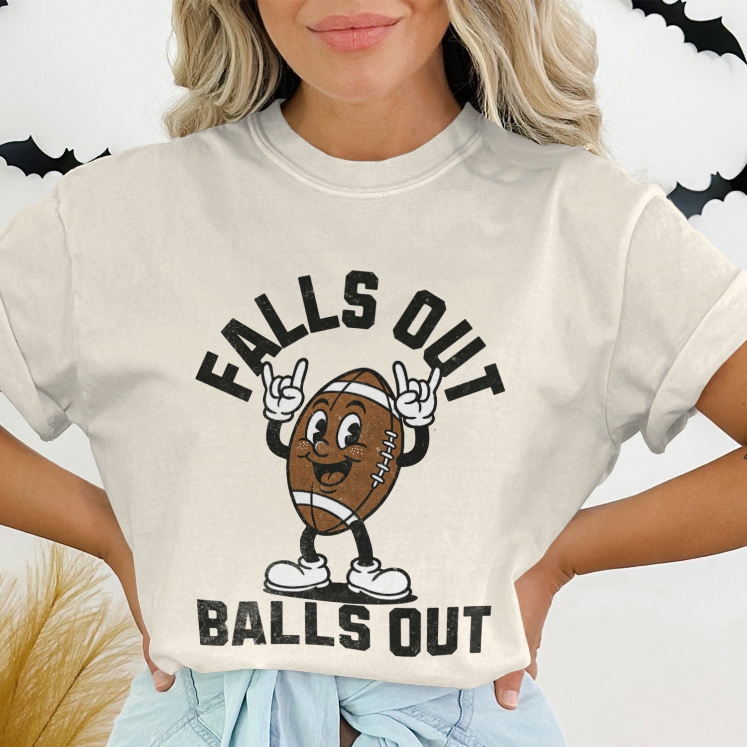 Falls Out Balls Out Graphic Tee Shirt product