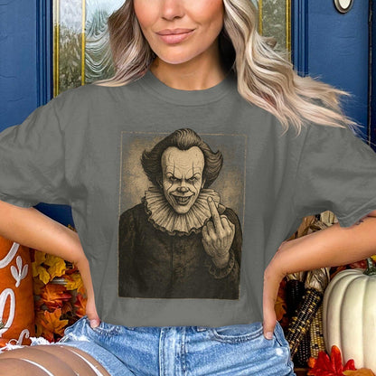Creepy Halloween Clown Short Sleeve Top product