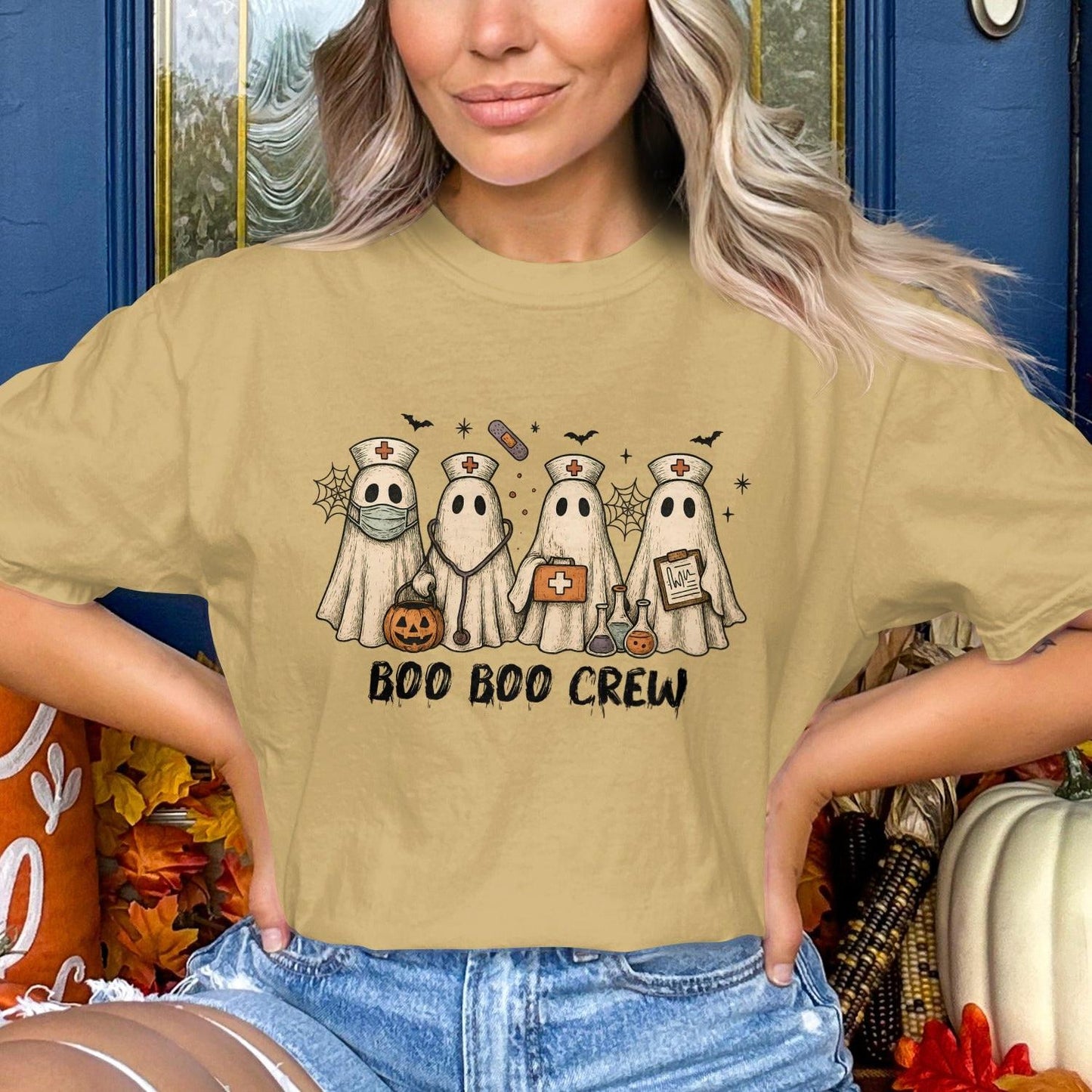 Boo Boo Crew Halloween Ghosts T-Shirt product