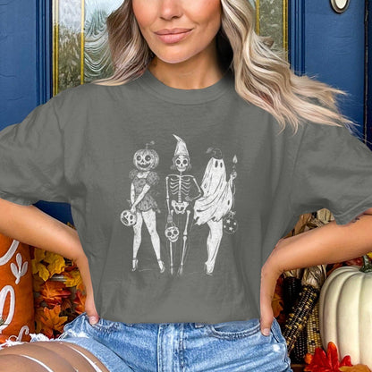 Spooky Halloween Trio Graphic Tee Shirt product type