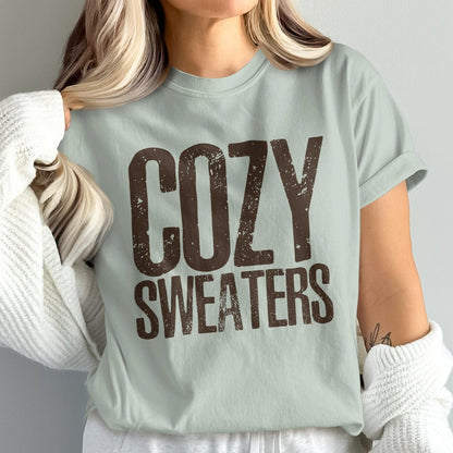 Cozy Sweaters Graphic Tee Women's Clothing product