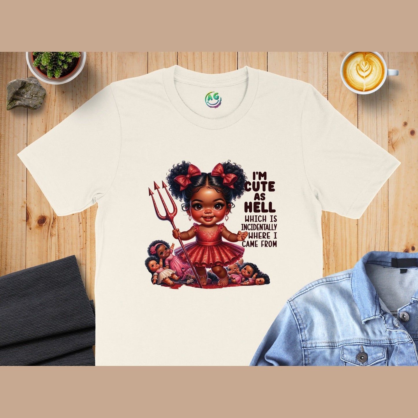 I'm Cute As Hell Graphic T-Shirt product