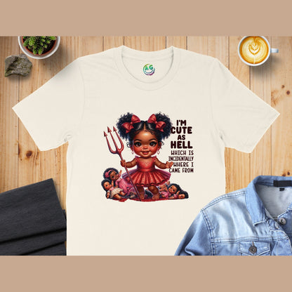 I'm Cute As Hell Graphic T-Shirt product