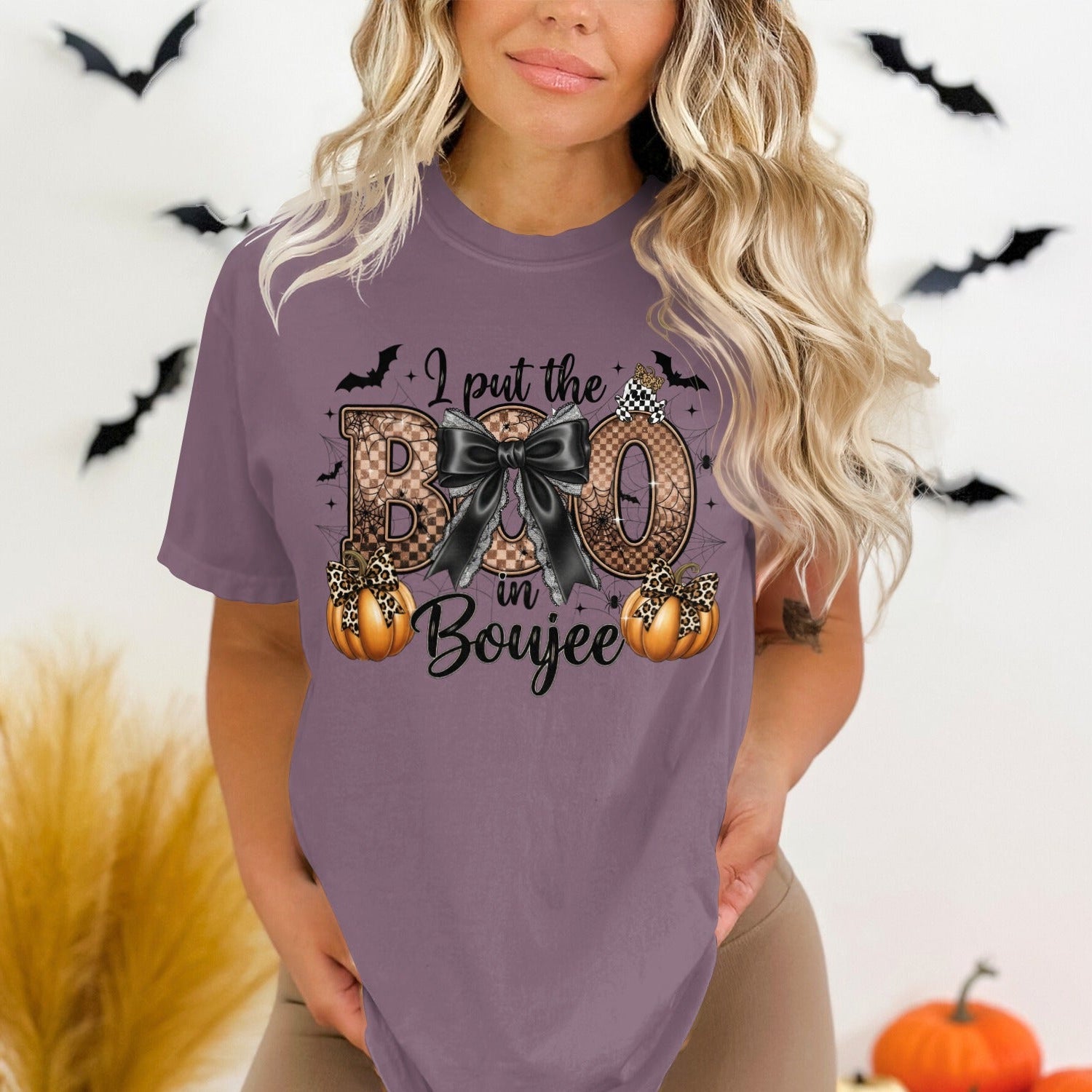 I Put The Boo in Boujee Halloween T shirt product type