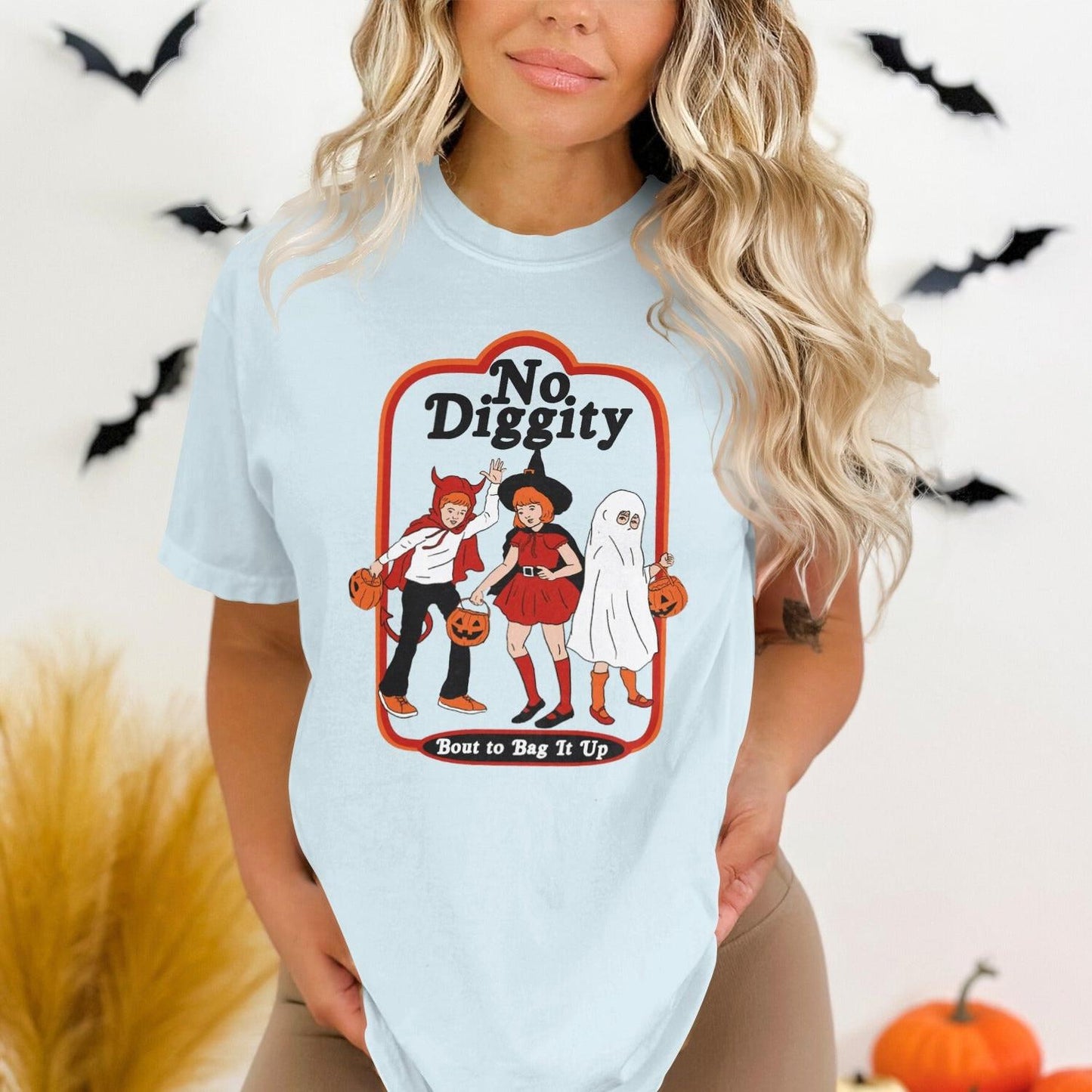 No Diggity Halloween Costume Graphic T-shirt product type