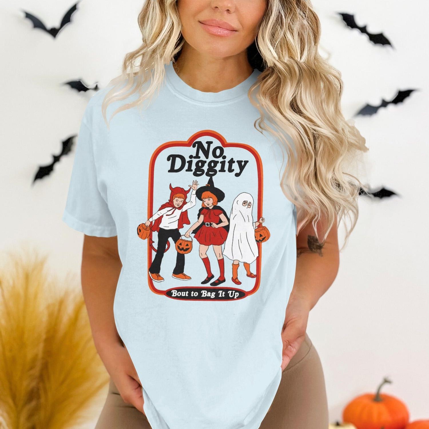 No Diggity Halloween Costume Graphic T-shirt product type