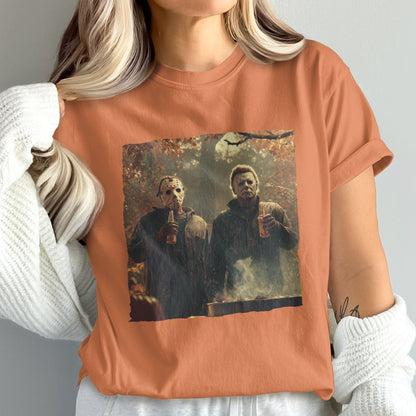 Halloween Horror Icons Graphic T-shirt product