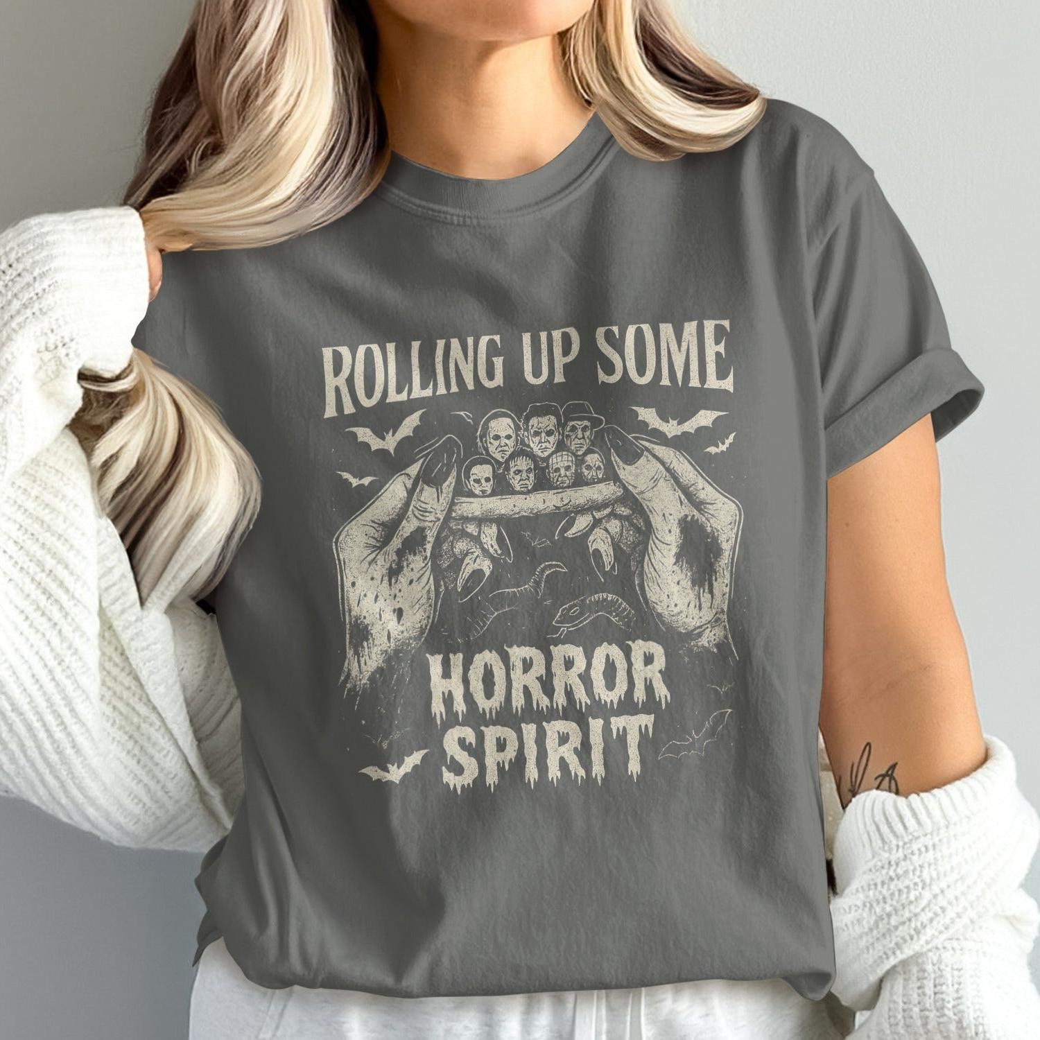 Rolling Up Some Horror Spirit Graphic T-shirt product