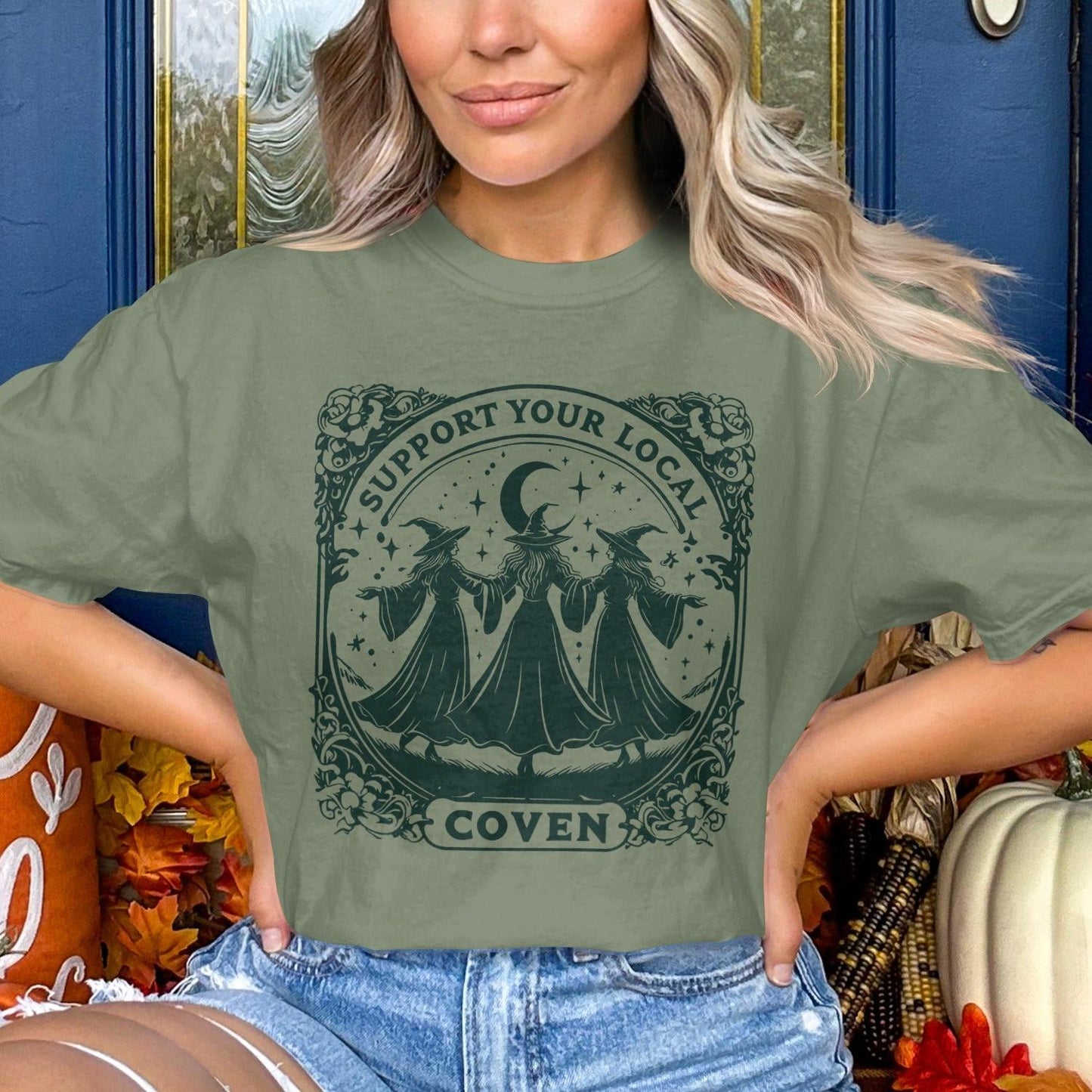 Support Your Local Coven Graphic Tee product
