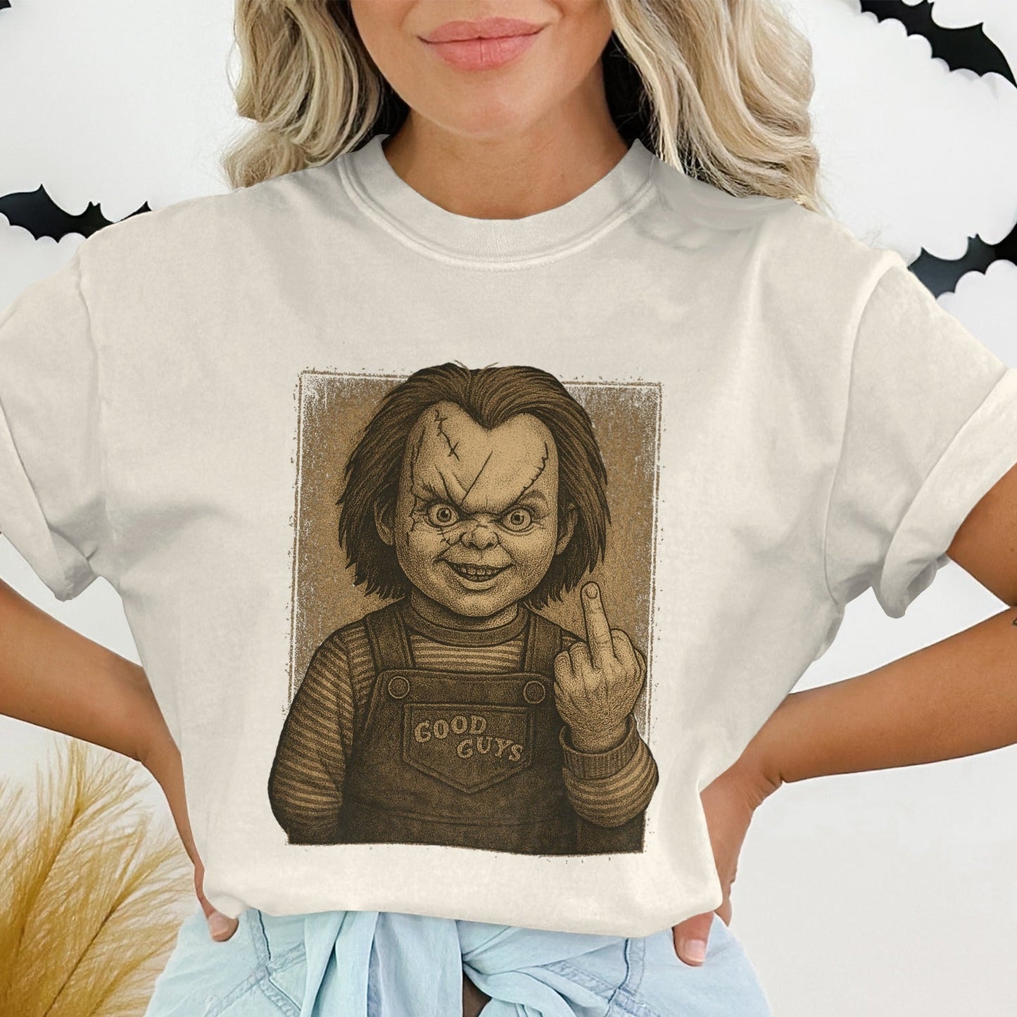 Chucky Inspired Horror Character Graphic T-Shirt product