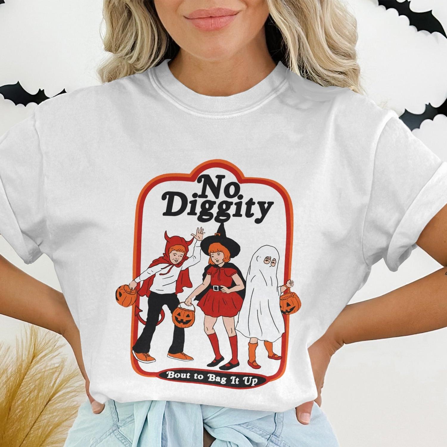 No Diggity Bout to Bag It Up Graphic Halloween product