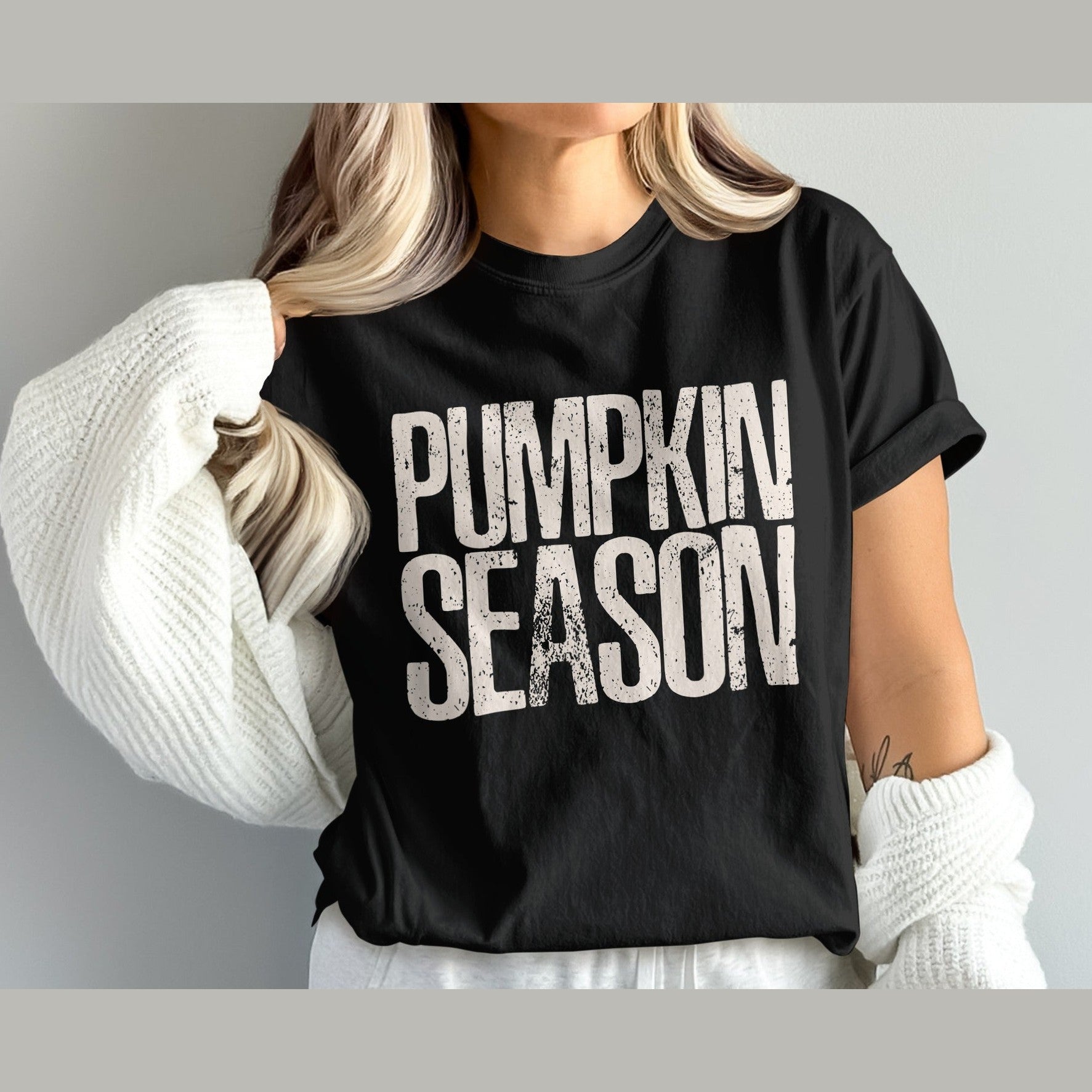 Pumpkin Season Graphic Print T-Shirt product type