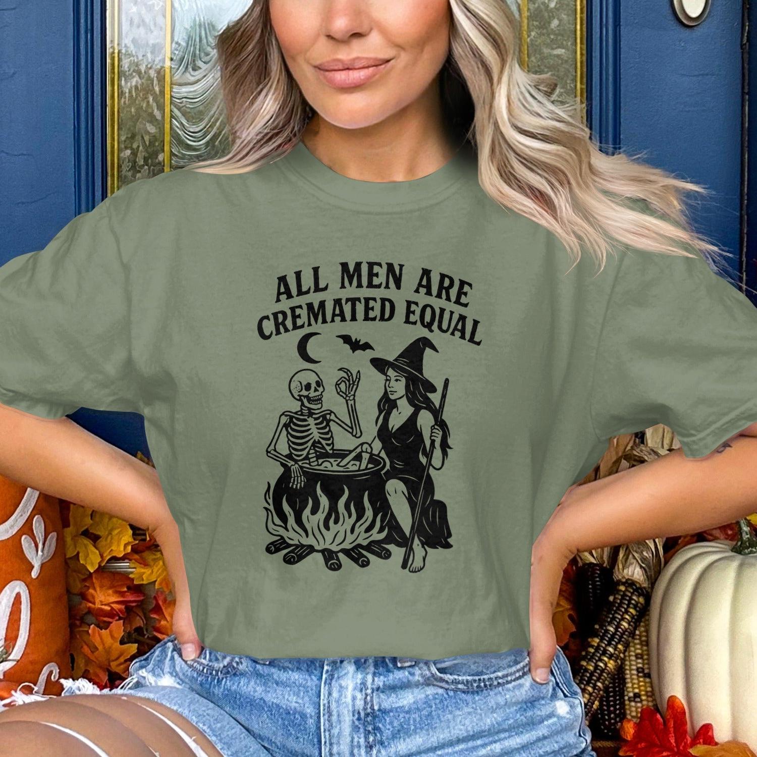 All Men Are Cremated Equal Graphic T-Shirt product