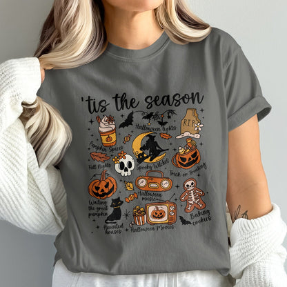 Festive Halloween Season Graphic Tee Shirt product type