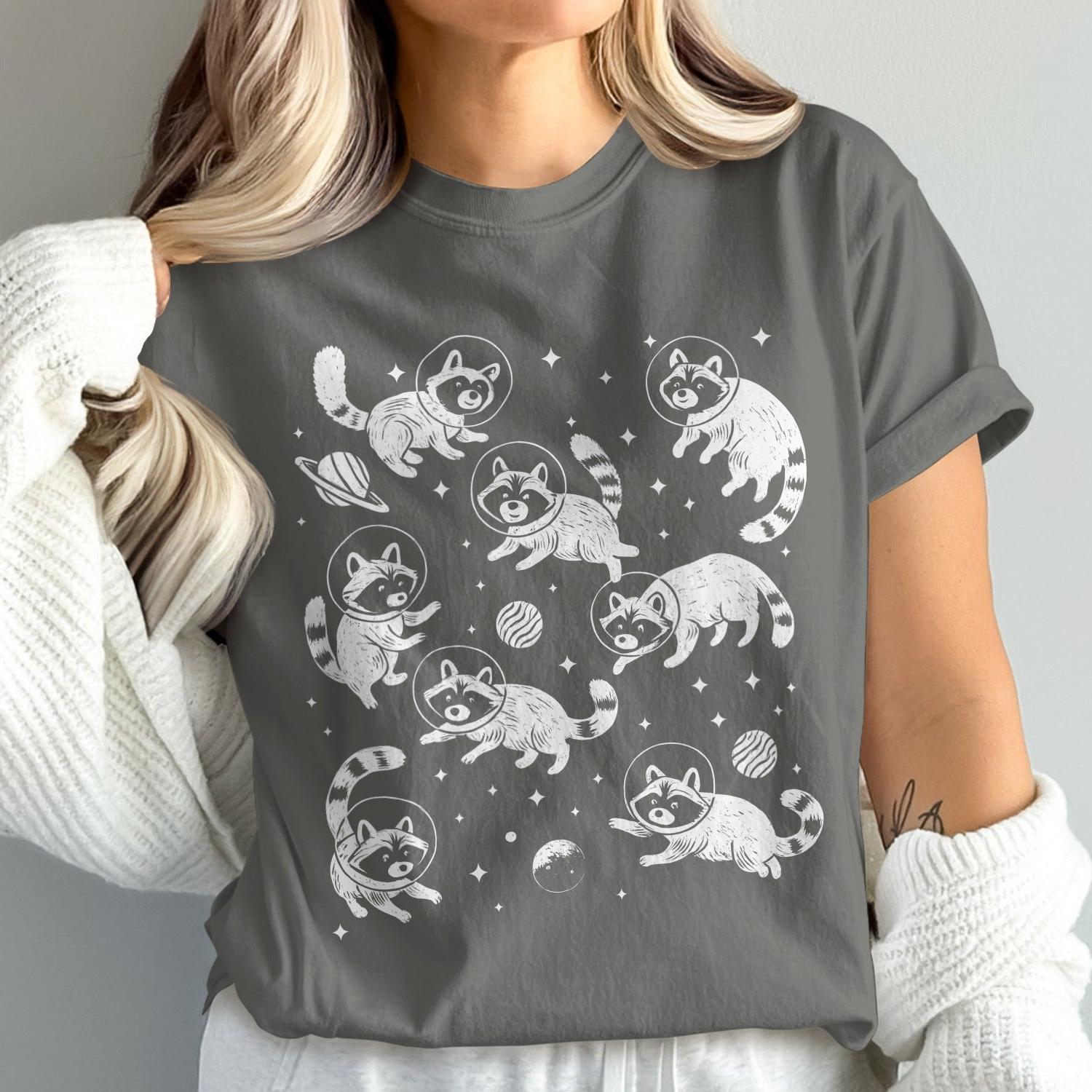Adorable Raccoon Graphic Design T-Shirt product type