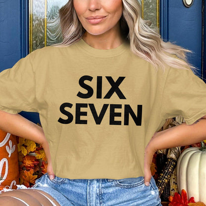 Six Seven Graphic Tee Women's Top Comfortable product