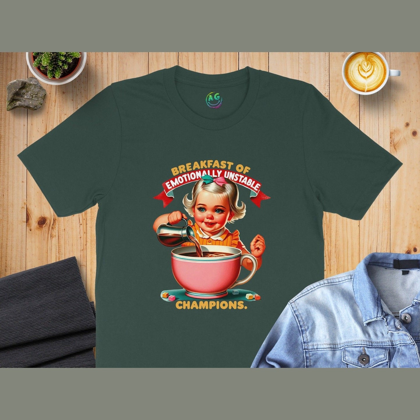 Breakfast of Emotionally Unstable Champions Shirt product type