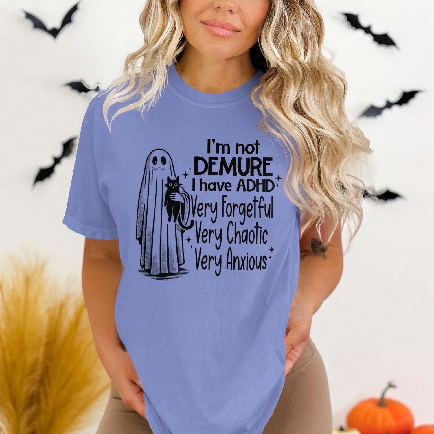 I Have ADHD Very Chaotic Funny Ghost Halloween product