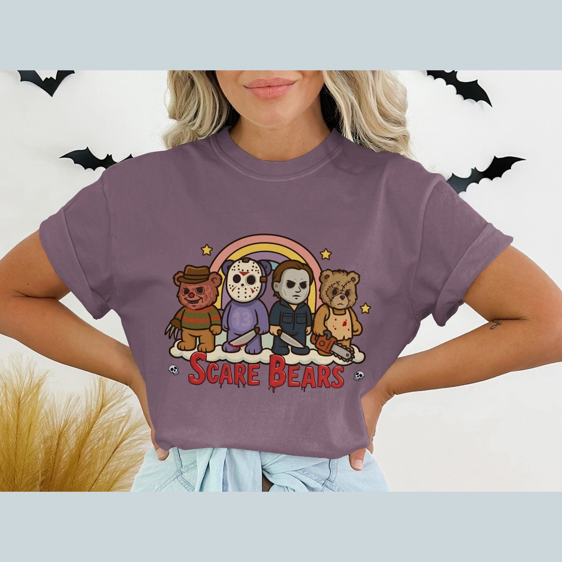 Scare Bears Halloween Characters Graphic Tee product