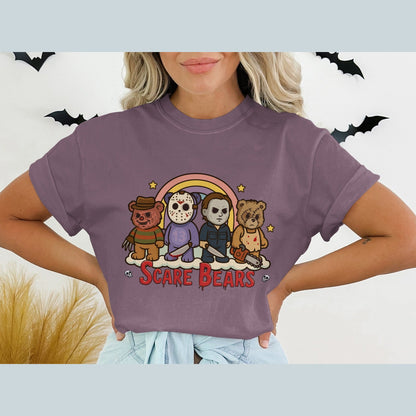 Scare Bears Halloween Characters Graphic Tee product