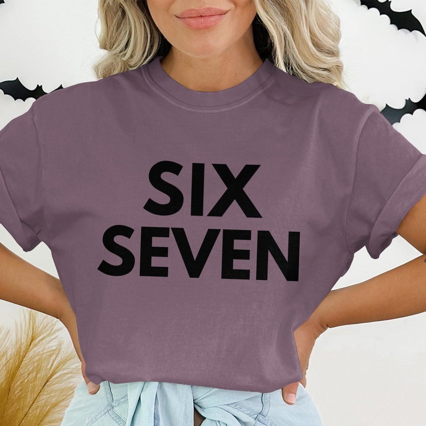 SIX SEVEN Graphic Tee Halloween Theme product