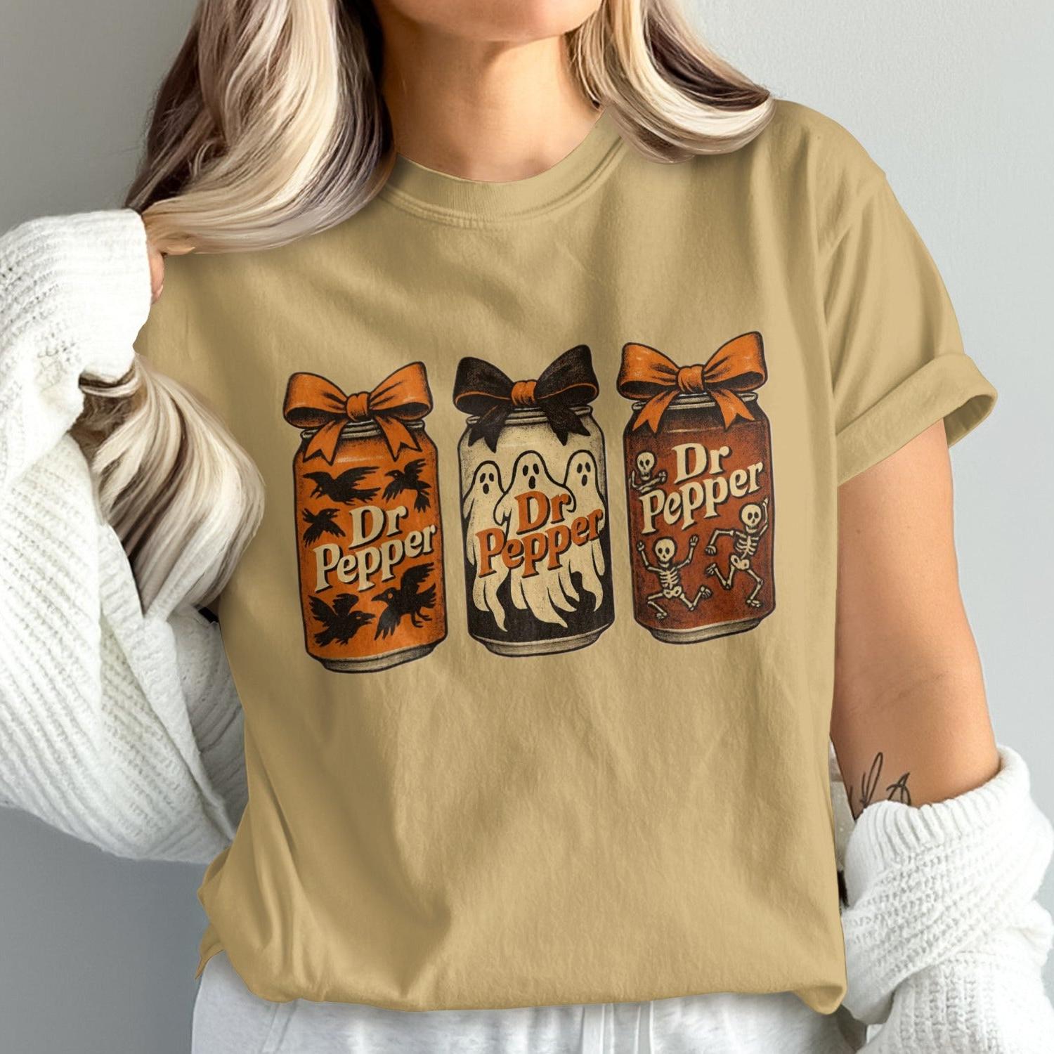 Dr Pepper Halloween Themed T-Shirt product type