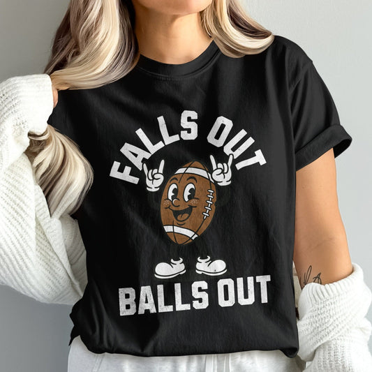 Falls Out Balls Out Graphic Tee shirt product type