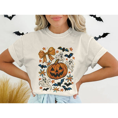 Halloween Ghosts and Pumpkin Women's T-Shirt product
