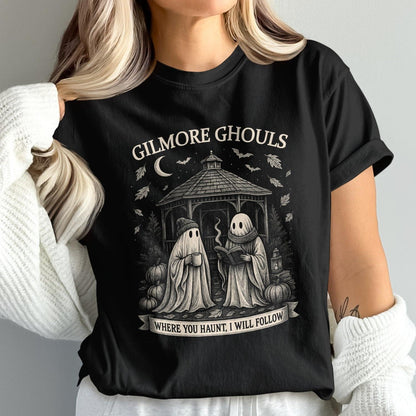 Gilmore Ghouls Cozy Halloween Ghost Graphic T-Shirt product type