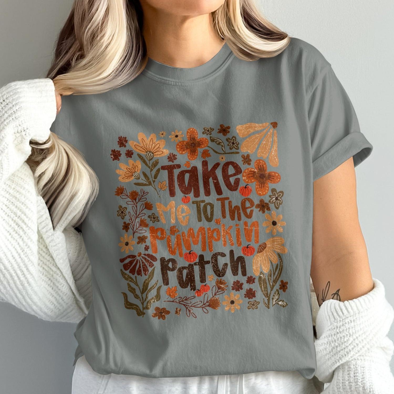 Take Me to the Pumpkin Patch Graphic Tee product