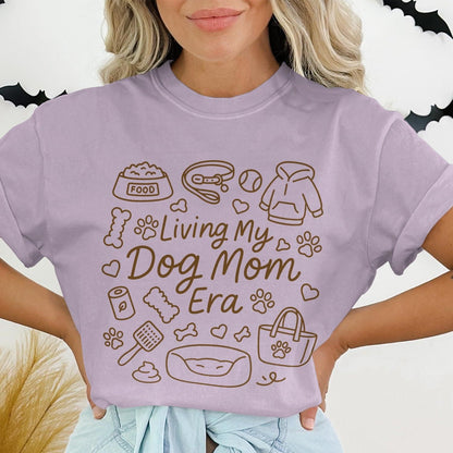 Living My Dog Mom Era Graphic Tee product type
