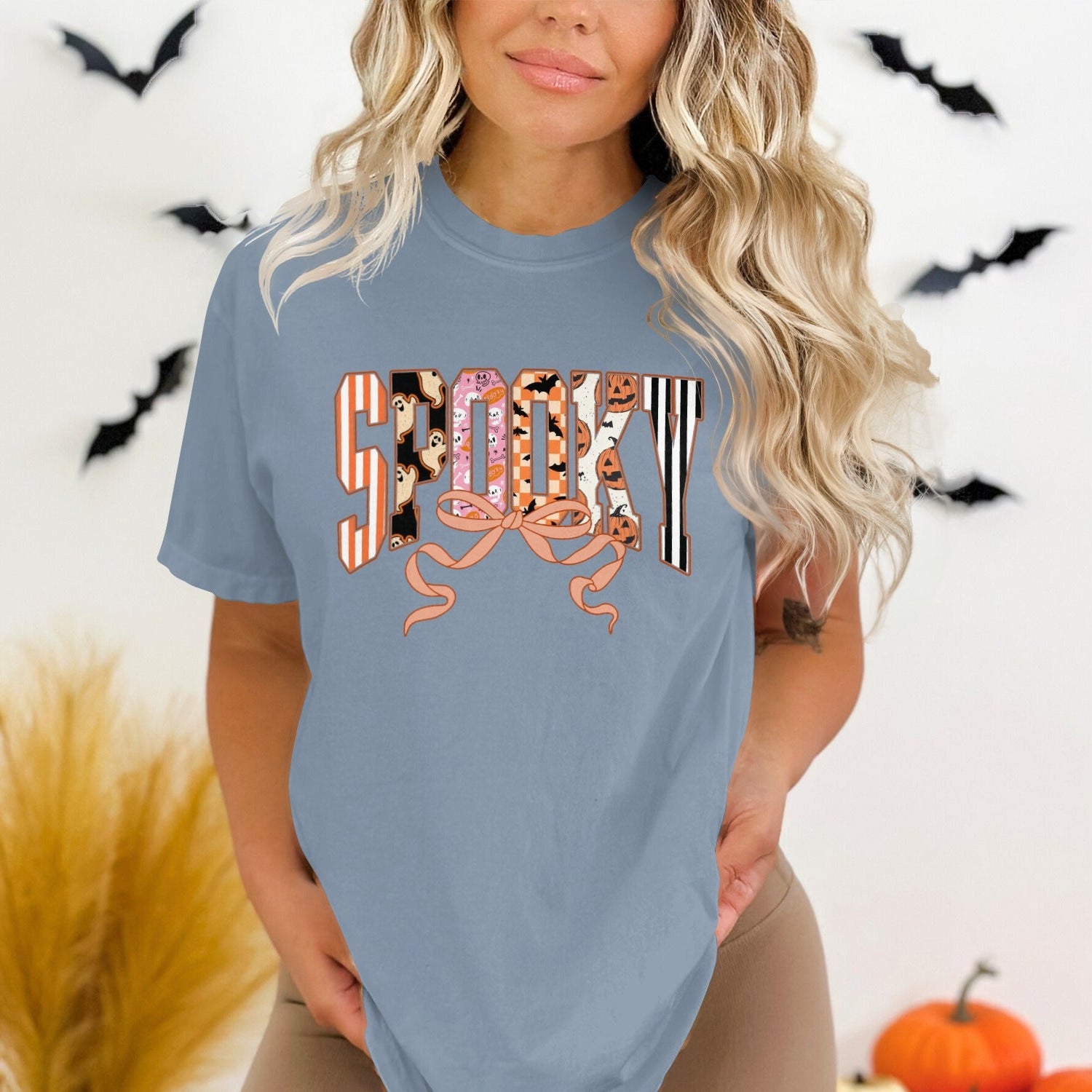 Spooky Themed Halloween T-Shirt Cute Festive Product