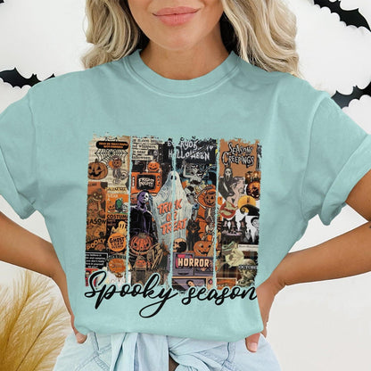 Vintage Horror Posters Spooky Season T-shirt product type